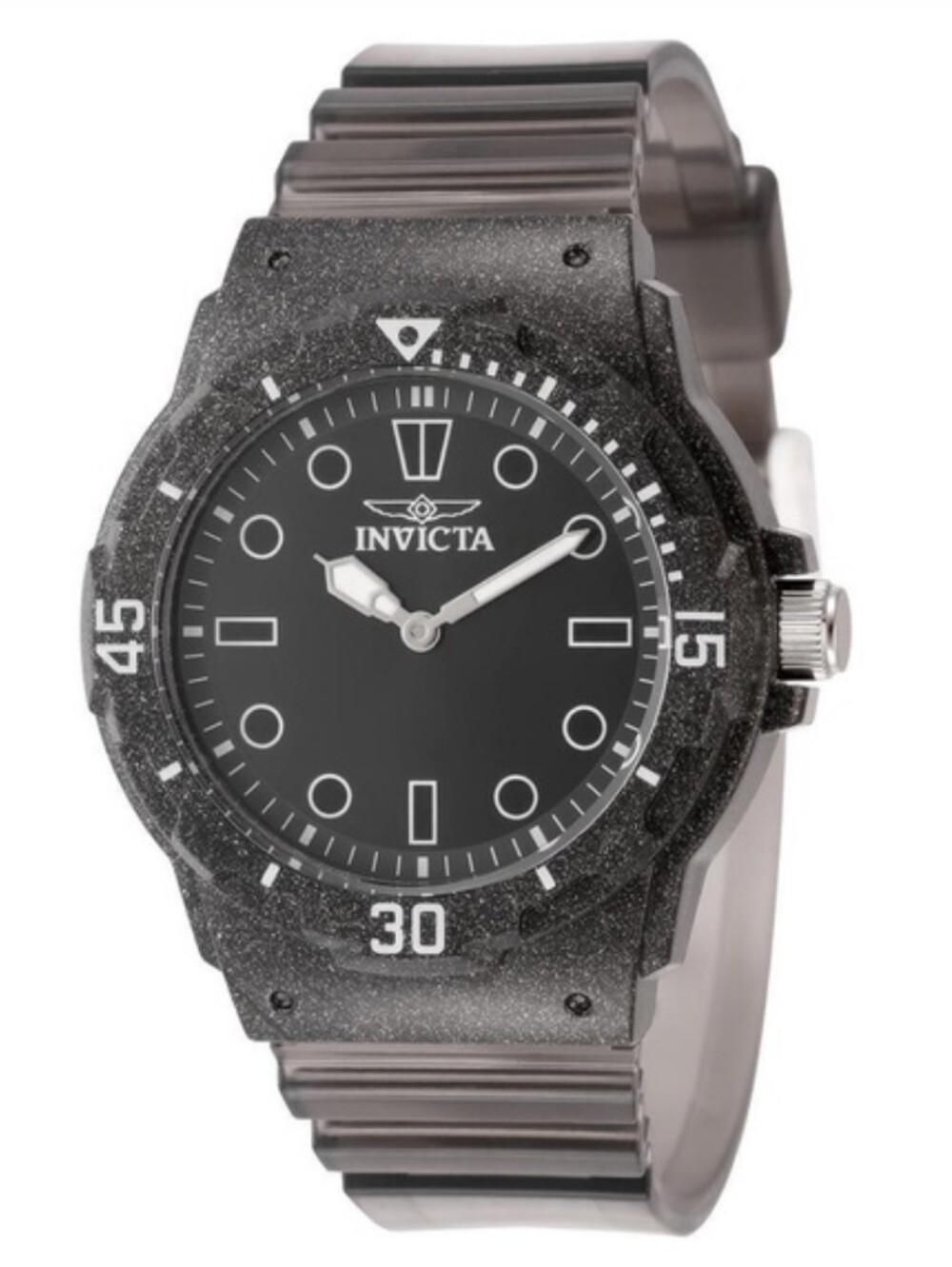 Invicta Women's Celestial Transparent Black Sports Watch - 35mm